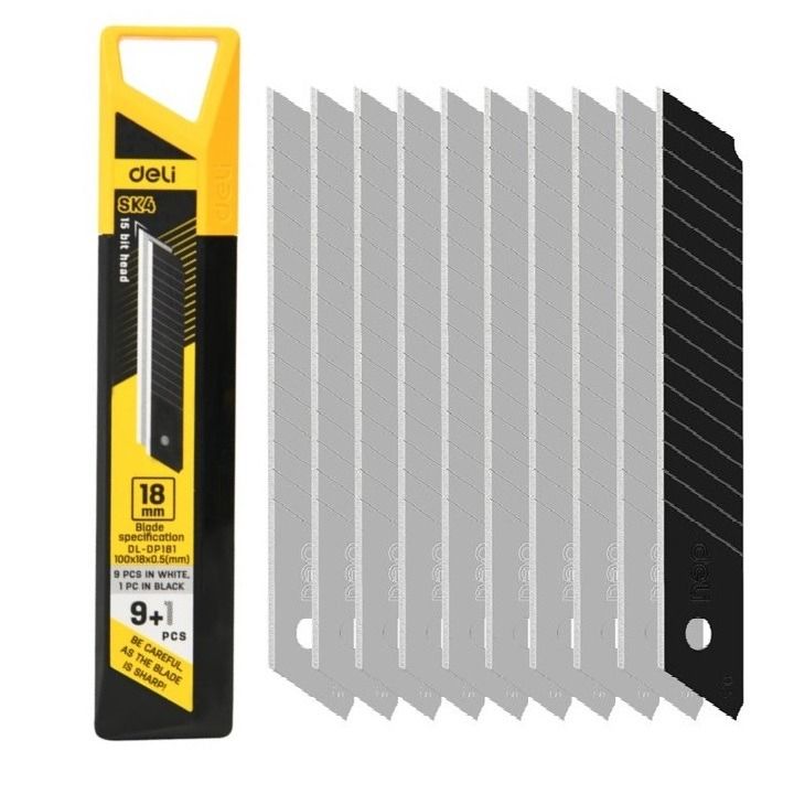 تیغ کاتر دلی مدل dl dp181 بسته 10 عددی