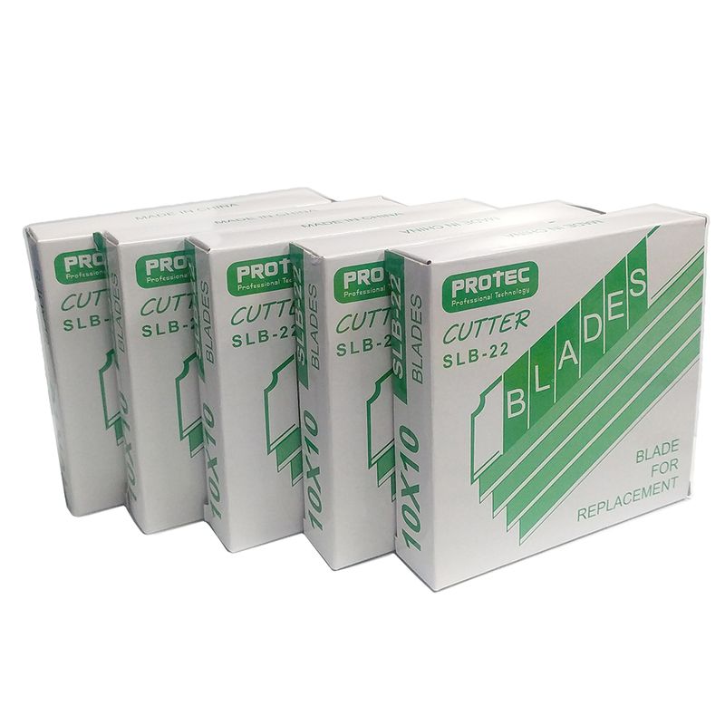 تیغ کاتر پروتک مدل slb 22 مجموعه 500 عددی