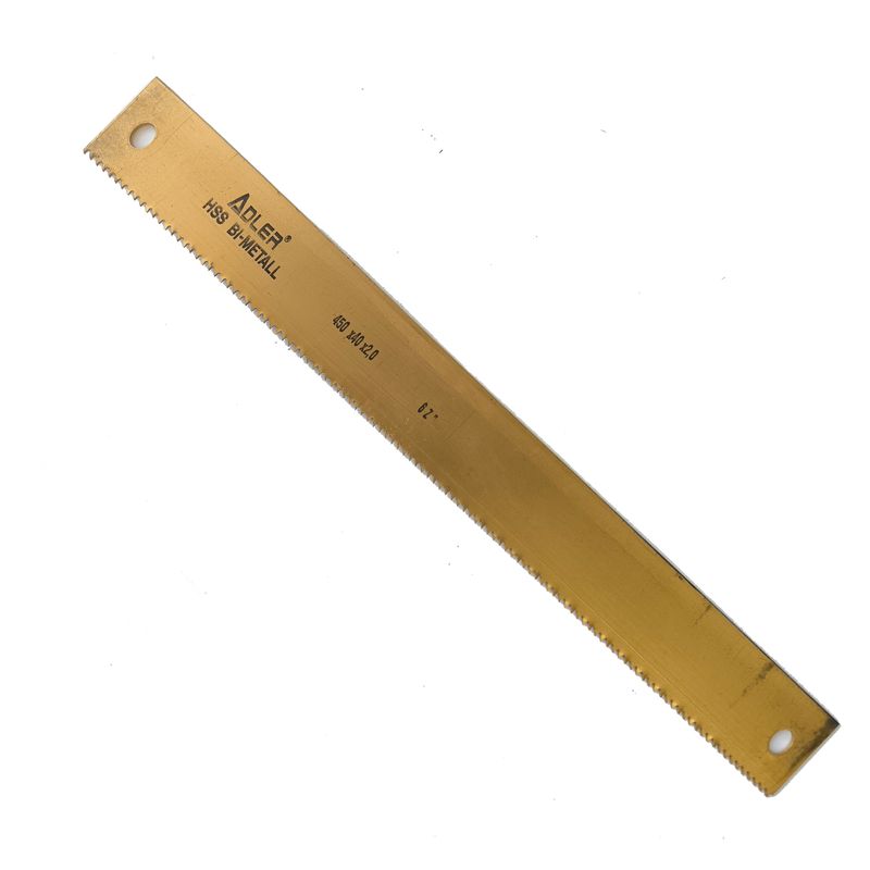 تیغه اره افقی بر ادلر مدل adler hss bi metal 450*40*2 6tpi