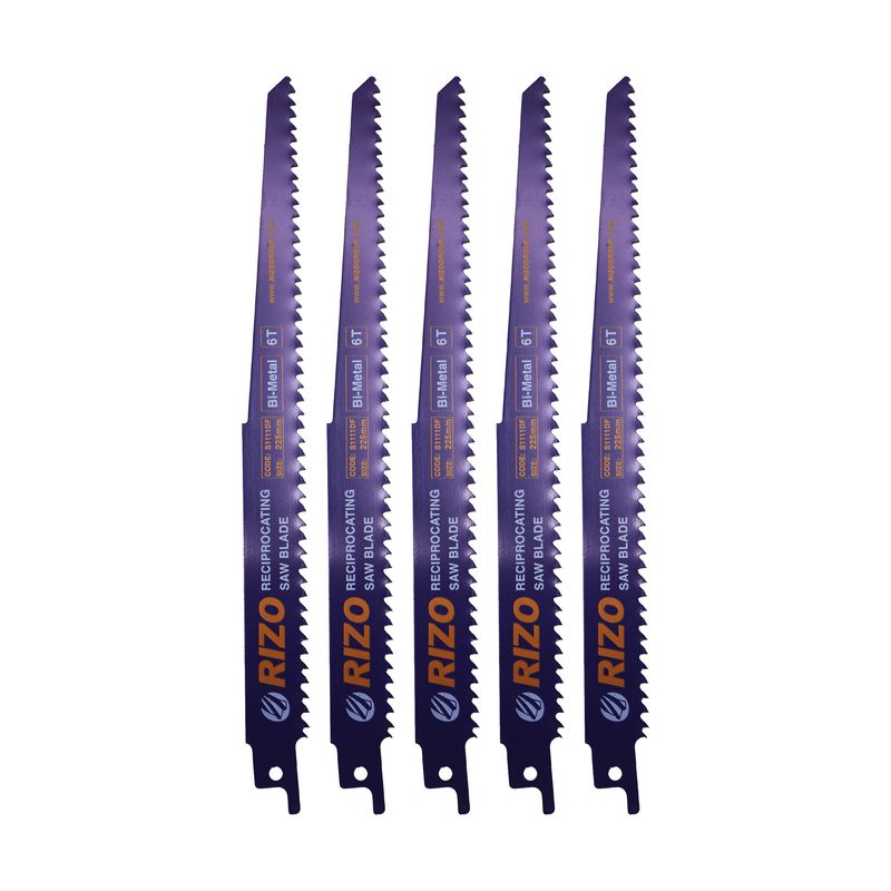 تیغه اره افقی بر ریزو مدل yp s1111df 225mm مجموعه 5 عددی
