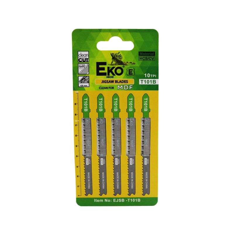 تیغه اره عمودبر اکو مدل yp mdf kotah t101b مجموعه 5 عددی