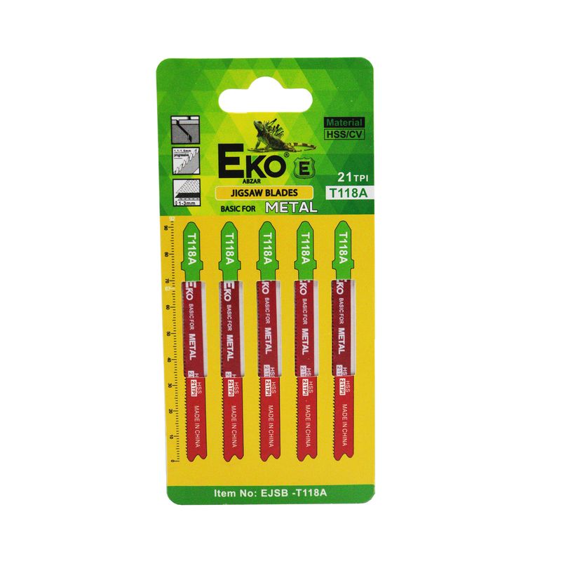 تیغه اره عمودبر اکو مدل yp metal kotah t118a مجموعه 5 عددی