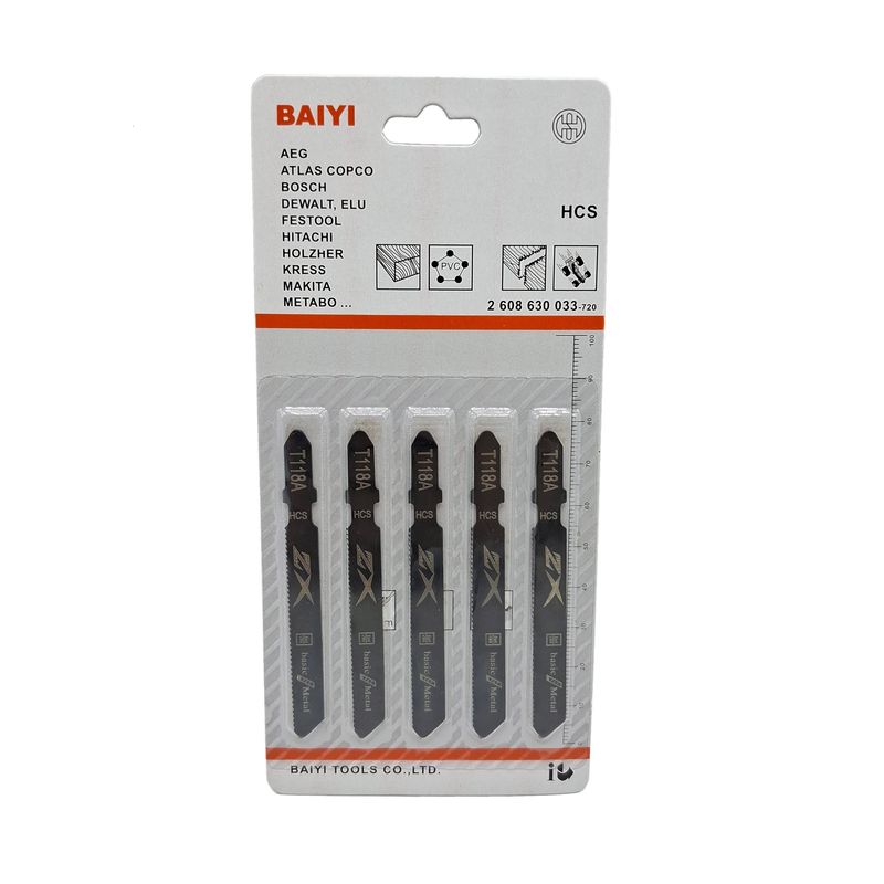 تیغه اره عمودبر بایا مدل t118a مجموعه 5 عددی