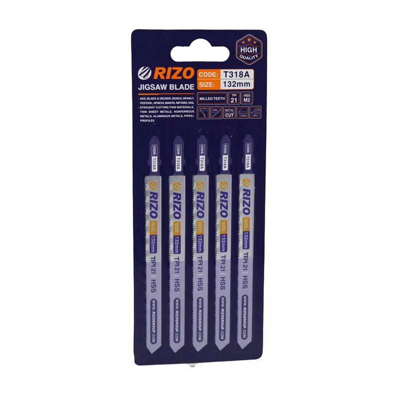 تیغه اره عمودبر ریزو مدل ypb metal t318a_132mm مجموعه 5 عددی