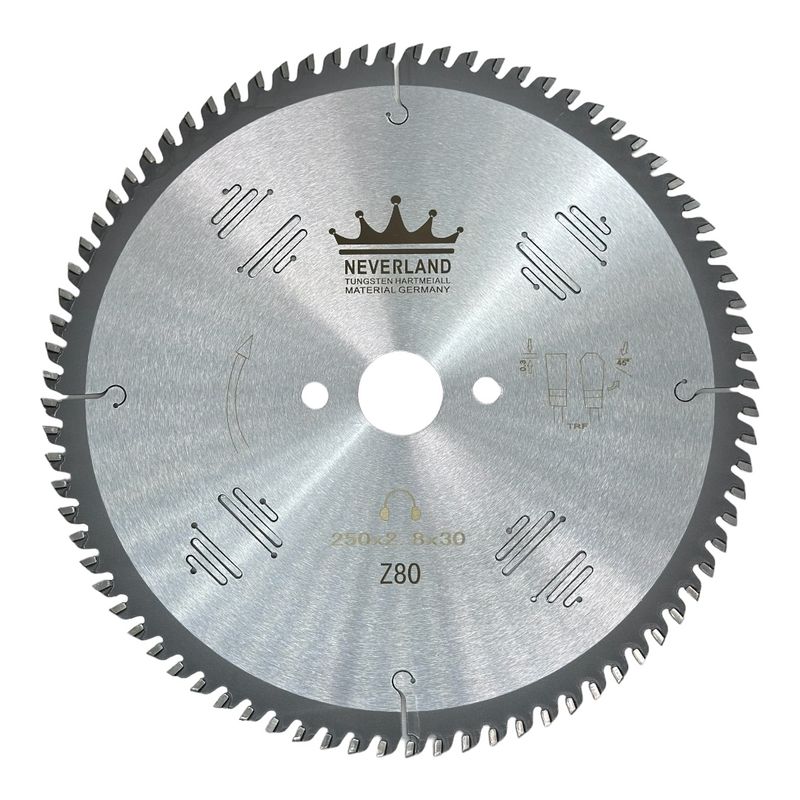 تیغه الماسه  mdf نورلند مدل 250 میلیمتر pd013
