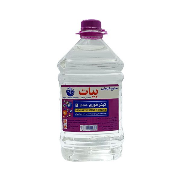 تینر فوری بیات مدل 10000 b حجم 4 لیتر
