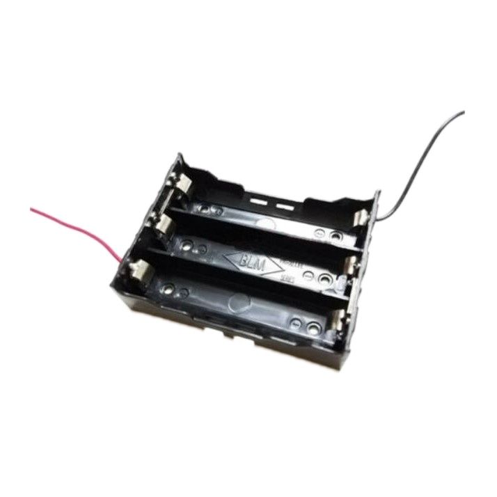 جا باتری لیتیوم یون کد 3 18650 بسته 3 عددی