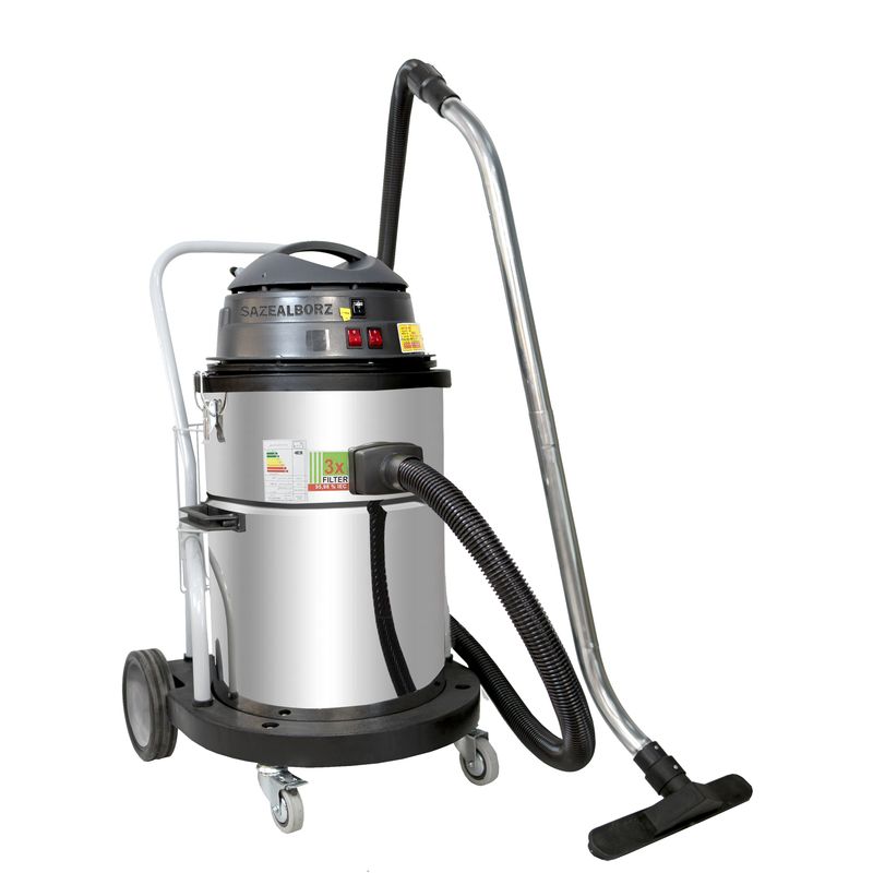 جاروبرقی صنعتی خاک سازه البرز مدل d 5000s