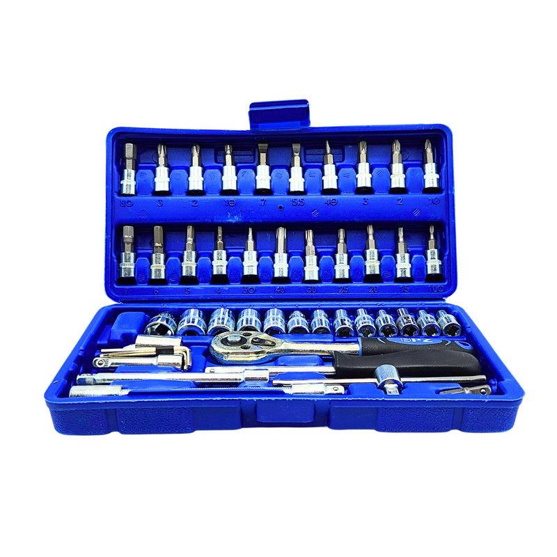 جعبه بکس بی پی زد مدل bpz4600 مجموعه 46 عددی