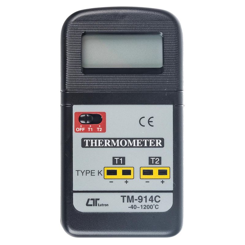 حرارت سنج  لوترون مدل tm 914c