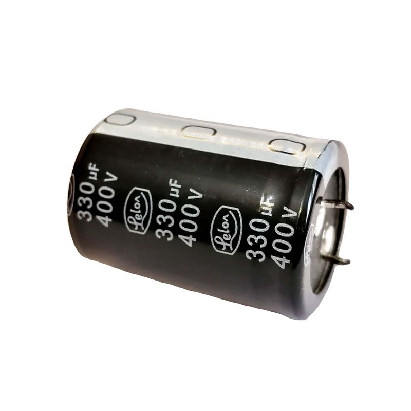 خازن الکترولیت 330 میکروفاراد کد 400v lelon