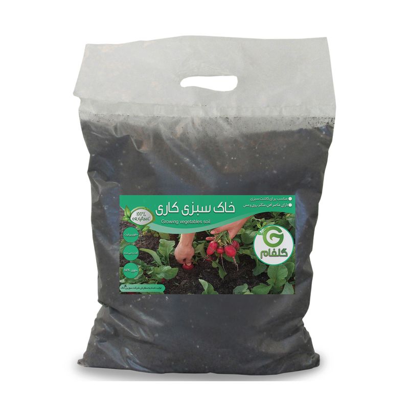 خاک سبزی کاری گلفام مدل gs04 حجم 4 لیتر
