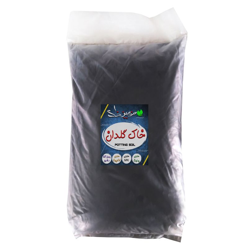خاک گلدان سرزمین خاک مدل 20lr وزن 10 کیلوگرم