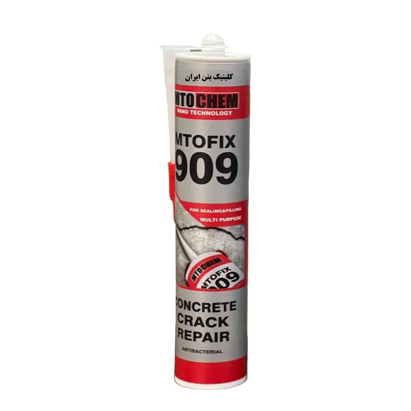 خمیر درزگیر کلینیک بتن ایران مدل mtofix 909 وزن 300 گرم