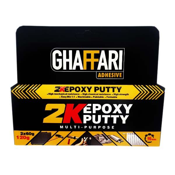 خمیر دوقلو غفاری کد 2k وزن 120 گرم