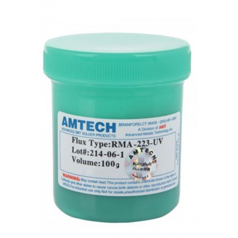 خمیر فلاکس امتچ مدل rma 223 uv وزن 100 گرم