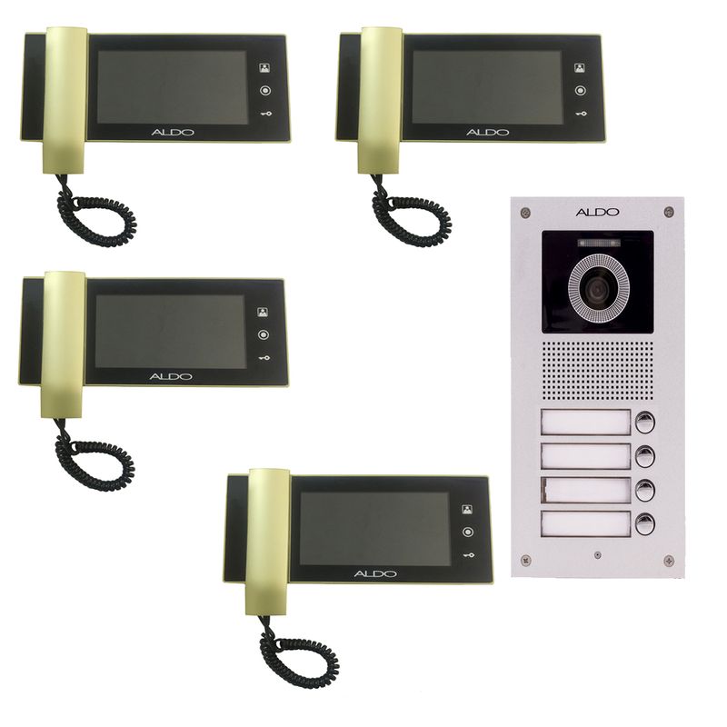 درب بازکن تصویری آلدو مدل 728v4 مجموعه 5 عددی