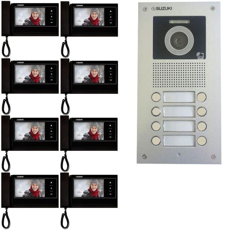 درب بازکن تصویری سوزوکی مدل 727bm 8v مجموعه 9 عددی