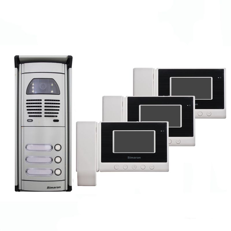 درب بازکن تصویری سیماران مدل vfchs43 مجموعه 4 عددی