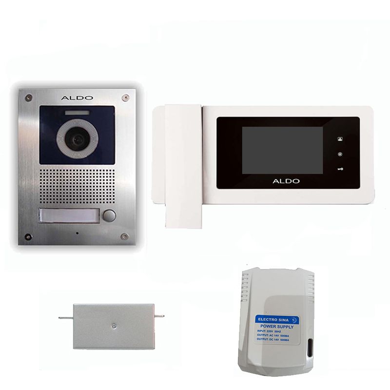 دربازکن تصویری آلدو مدل 414touchv1 مجموعه 4 عددی