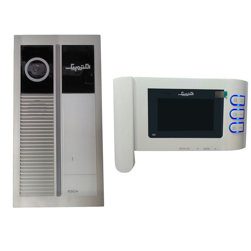 دربازکن تصویری الکتروپیک مدل 797 کد 1026 مجموعه 2 عددی