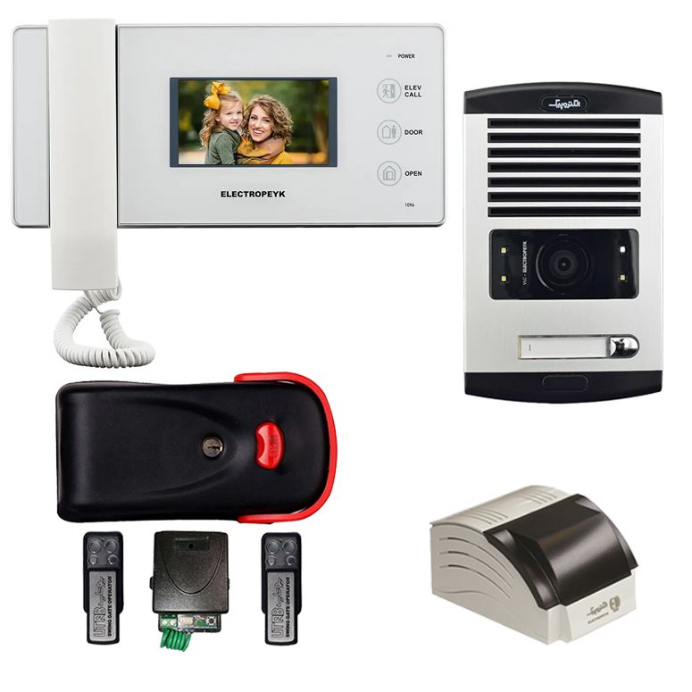 دربازکن تصویری الکتروپیک مدل fd_1086_1_1096_1093 ریموت دار
