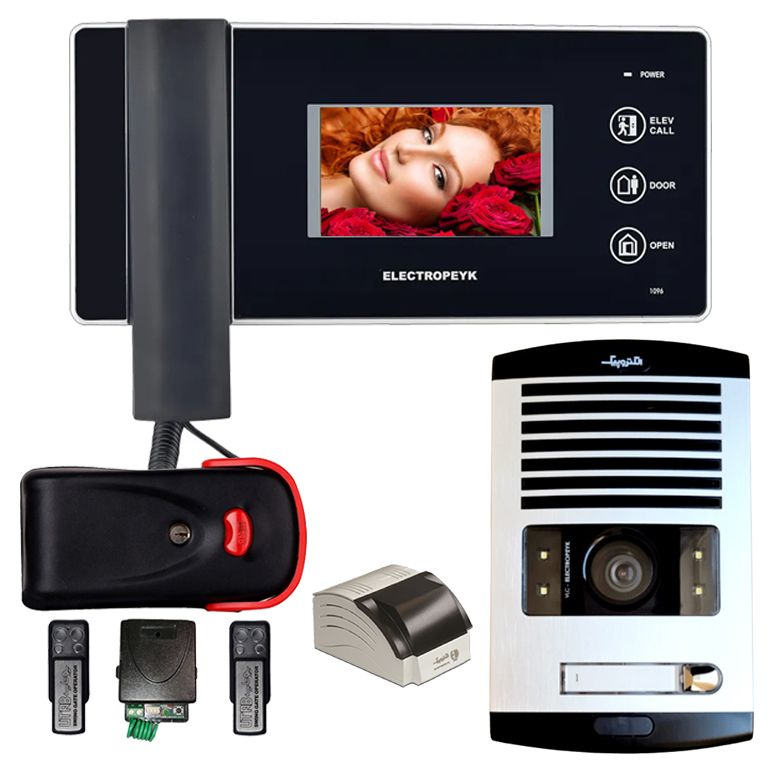 دربازکن تصویری الکتروپیک مدل fd_1086_1_1096_1093 ریموتدار