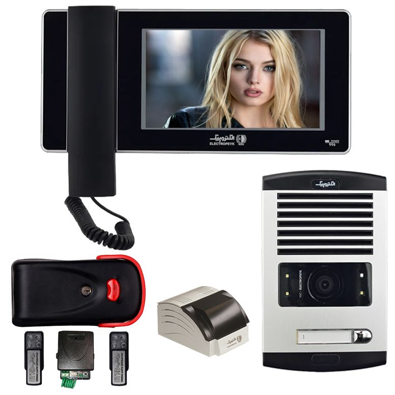 دربازکن تصویری الکتروپیک مدل fd_1086_1_996_black_1093
