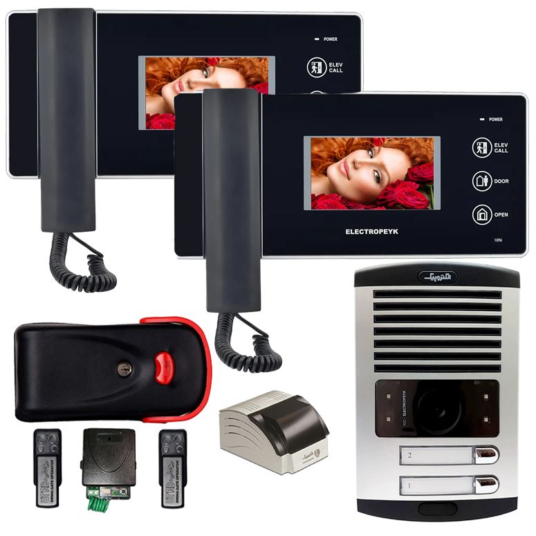 دربازکن تصویری الکتروپیک مدل fd_1086_2_1096_black_1093