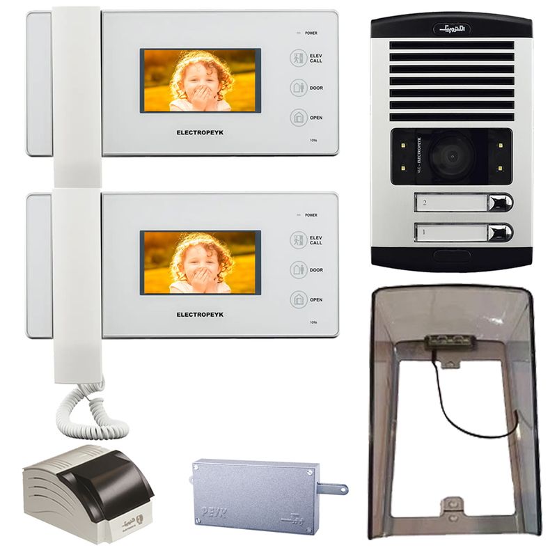 دربازکن تصویری الکتروپیک مدل fd_1086_2_1096_white