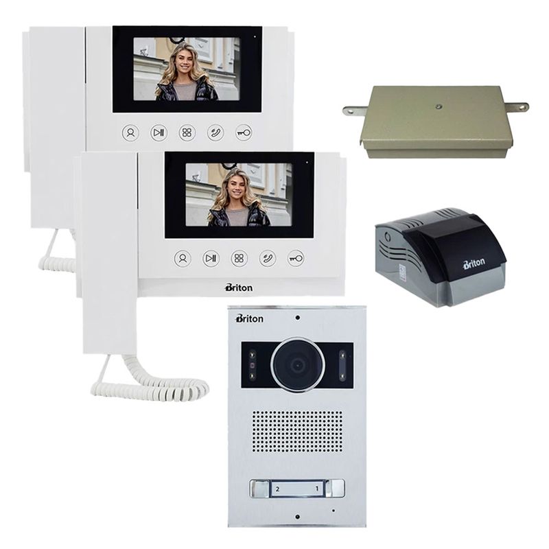 دربازکن تصویری برایتون مدل bam 4310 دو واحدی