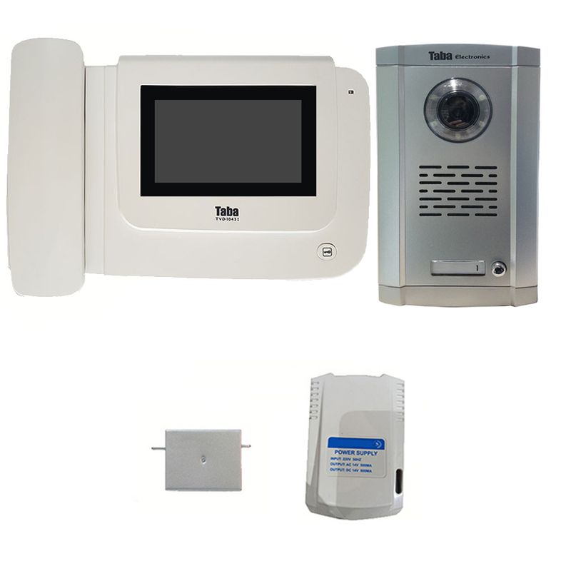 دربازکن تصویری تابا مدل tvd1043sahandv1 مجموعه 4 عددی