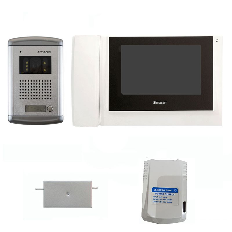دربازکن تصویری سیماران مدل 78m100wifi_v1 مجموعه 4 عددی