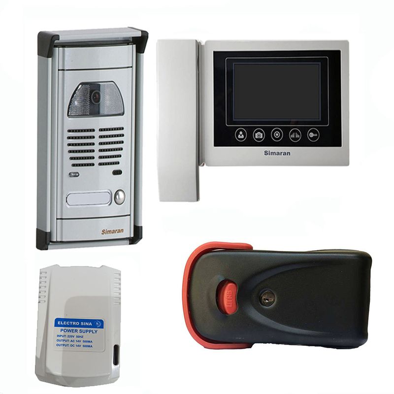 دربازکن تصویری سیماران مدل hs43m100v1k
