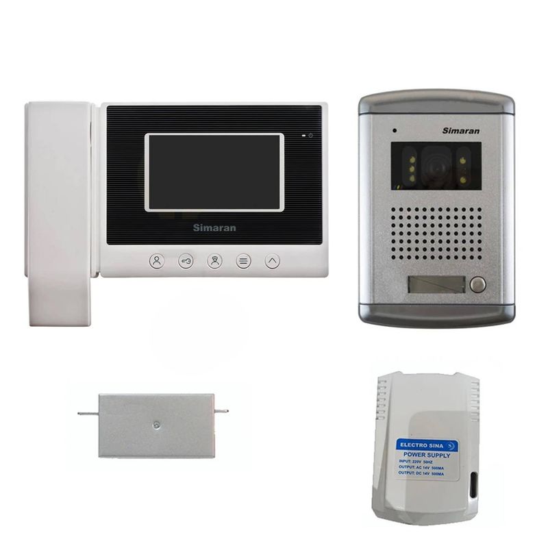 دربازکن تصویری سیماران مدل hs43v1 مجموعه 4 عددی