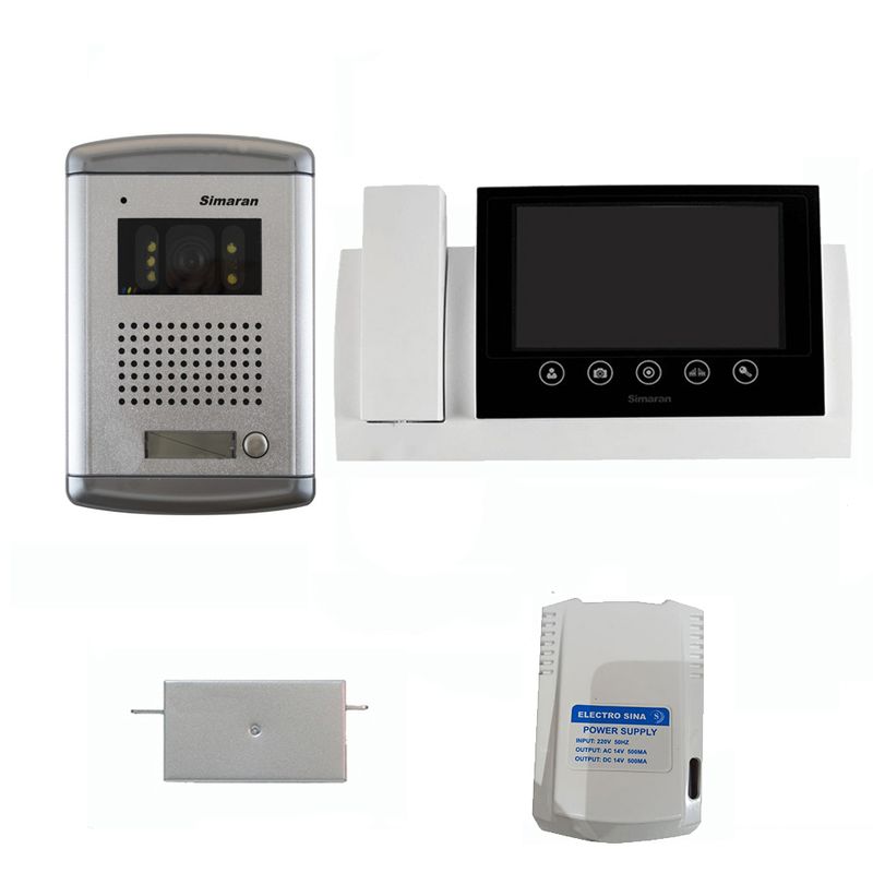 دربازکن تصویری سیماران مدل hs72v1 مجموعه 4 عددی