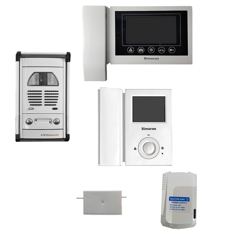 دربازکن تصویری سیماران مدل hsm100fl35 مجموعه 5 عددی