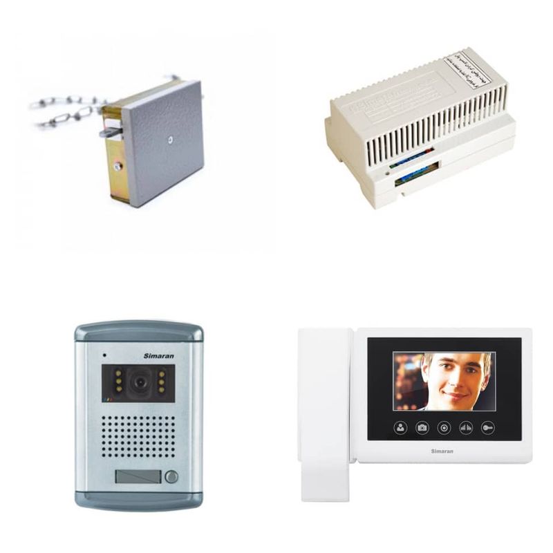 دربازکن تصویری سیماران مدل vfac1hs43tk m200 مجموعه 4 عددی