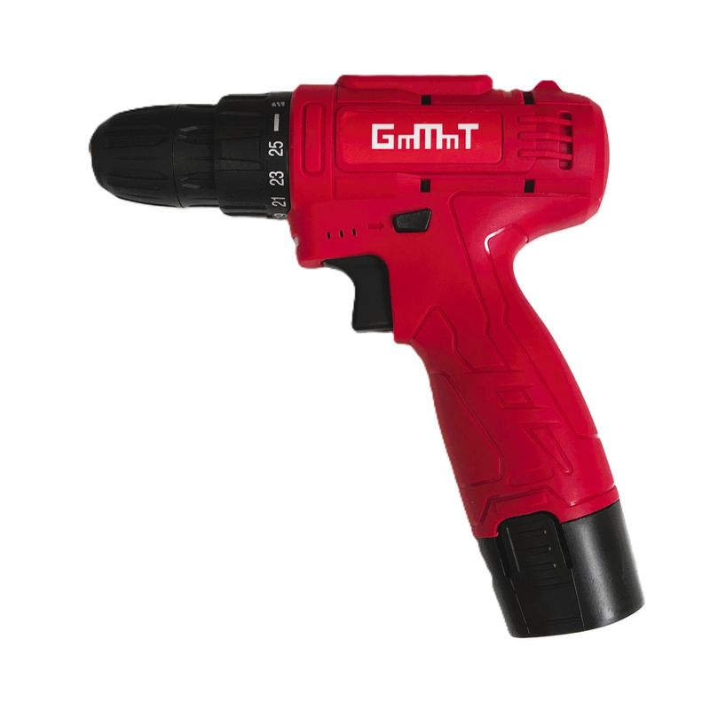 دریل پیچ گوشتی سه نظام 10 میلیمتری 12 ولت جی ام تی مدل gt 12 1