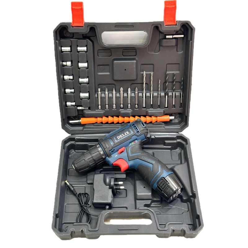 دریل پیچ گوشتی شارژی دلیکس مدل 1bt18v