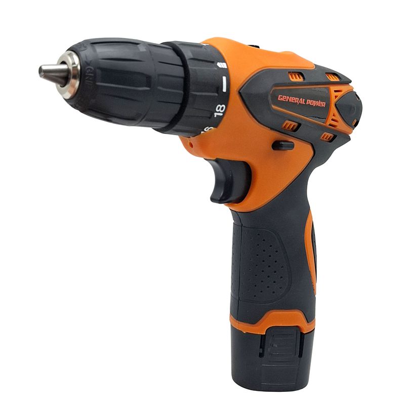 دریل پیچ گوشتی شارژی صنعتی 10 میلی متری 18 ولت جنرال پاور مدل g1b_18v