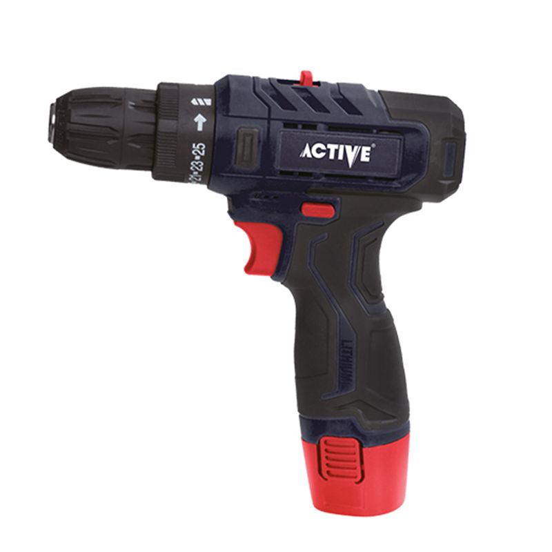دریل پیچگوشتی چکشی شارژی 12 ولت اکتیو مدل ac 3232