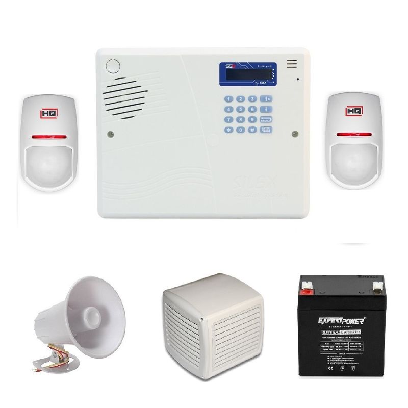 دزدگیر اماکن سایلکس مدل sg8 s 2ch hq