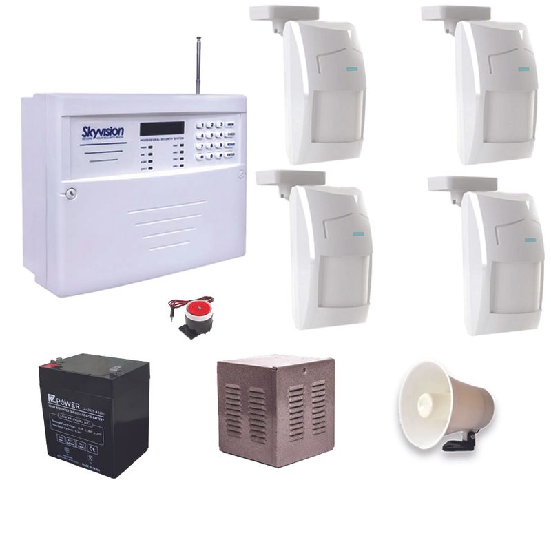 دزدگیر اماکن سیماران مدل sv cp520 بسته چهار عددی