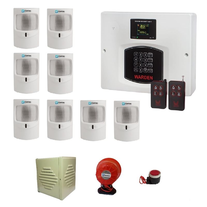 دزدگیر اماکن واردن مدل wa 1 pc8