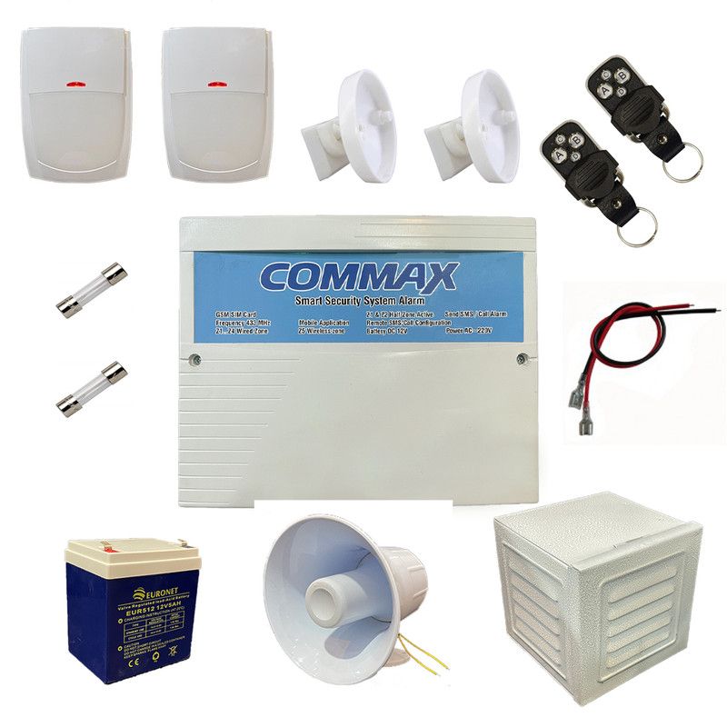 دزدگیر اماکن پارادوکس مدل commax سری z