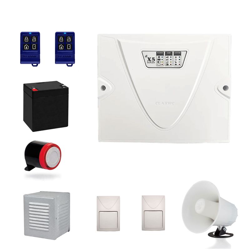 دزدگیر اماکن کلاسیک مدل x5 duplex f2