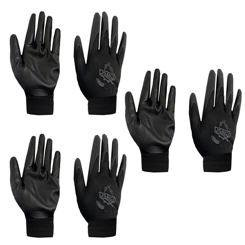 دستکش ایمنی دیزیاکو مدل نیتریل کد blk 0369 03 بسته 3 عددی