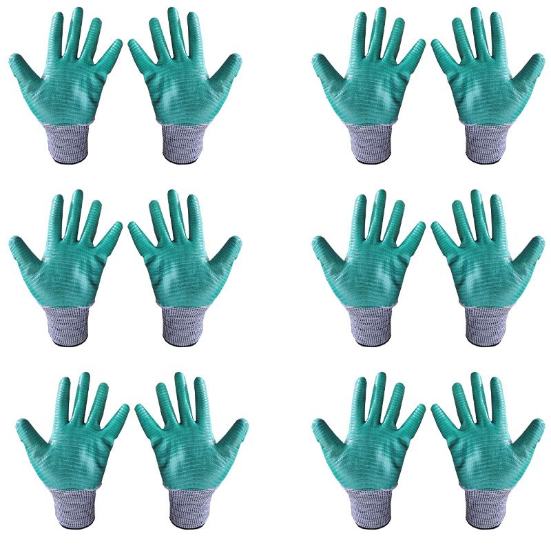 دستکش ایمنی مدل کف ماری کد n28 بسته 6 عددی