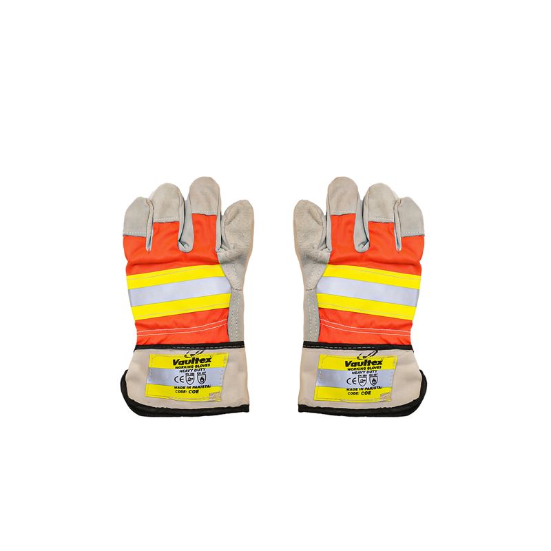 دستکش ایمنی ولتکس مدل کف دوبل cof مجموعه 12 عددی